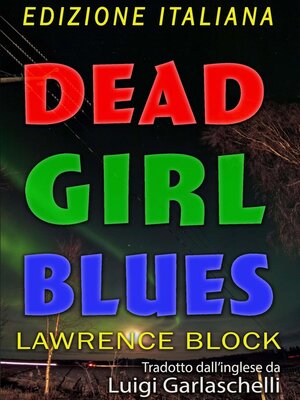 cover image of Dead Girl Blues — Edizione Italiana